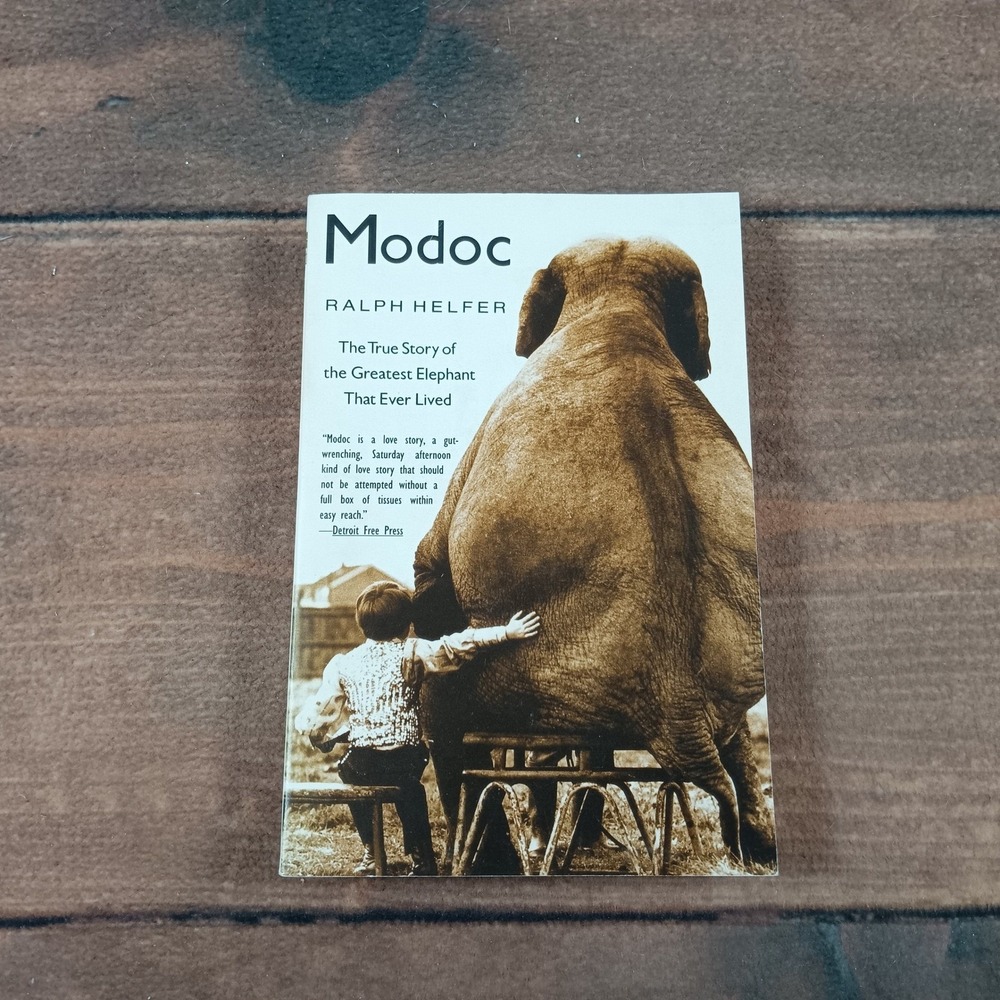 Modoc Ralph Helfer True Story Greatest Elephant That Ever Lived Book